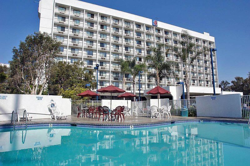 ホテル モーテル 6 ロサンゼルス Lax イングルウッド エクステリア 写真